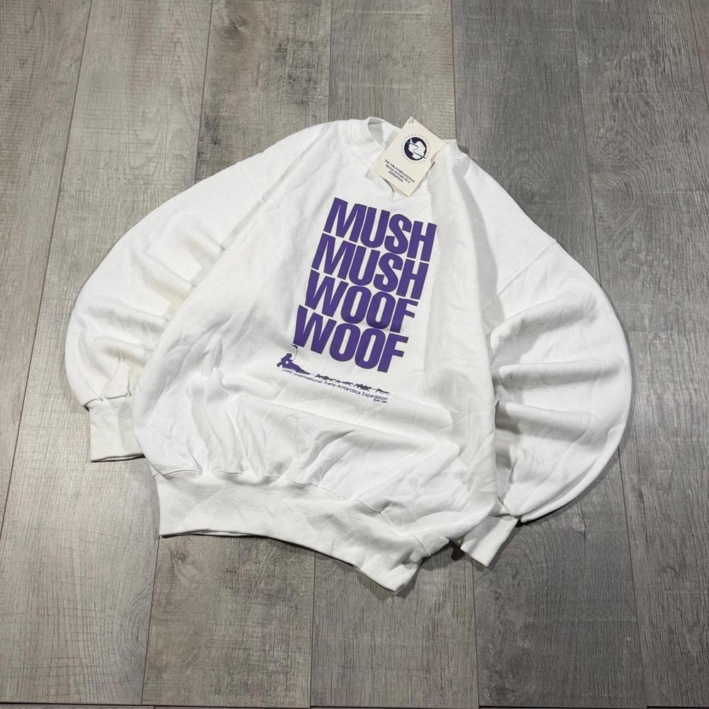 Vintage 90s Y2K new with tag dog activist nature wildlife sweatshirt